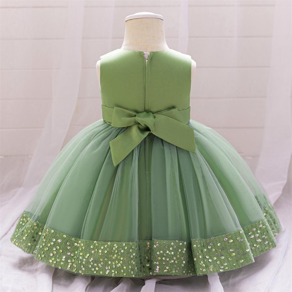 Flower Girls Princess Dress (06M - 3Y) - Image 2