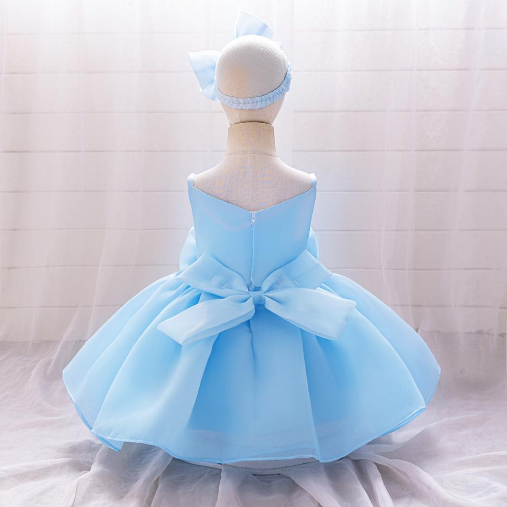 Soft Fabric Spaghetti Strap Baby Girl Dress (1Y - 3Y) - Image 4