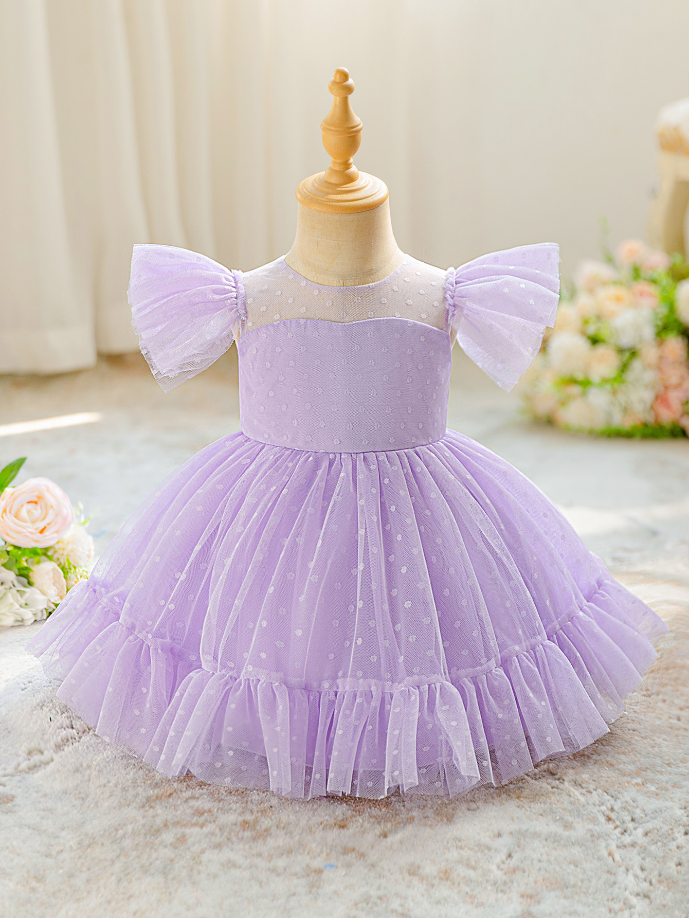 Summer Girls Princess Dress with Ruffles (06M – 3Y) – Cay&Kia