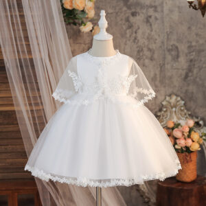 White Baptism Dress (3Y-5Y)