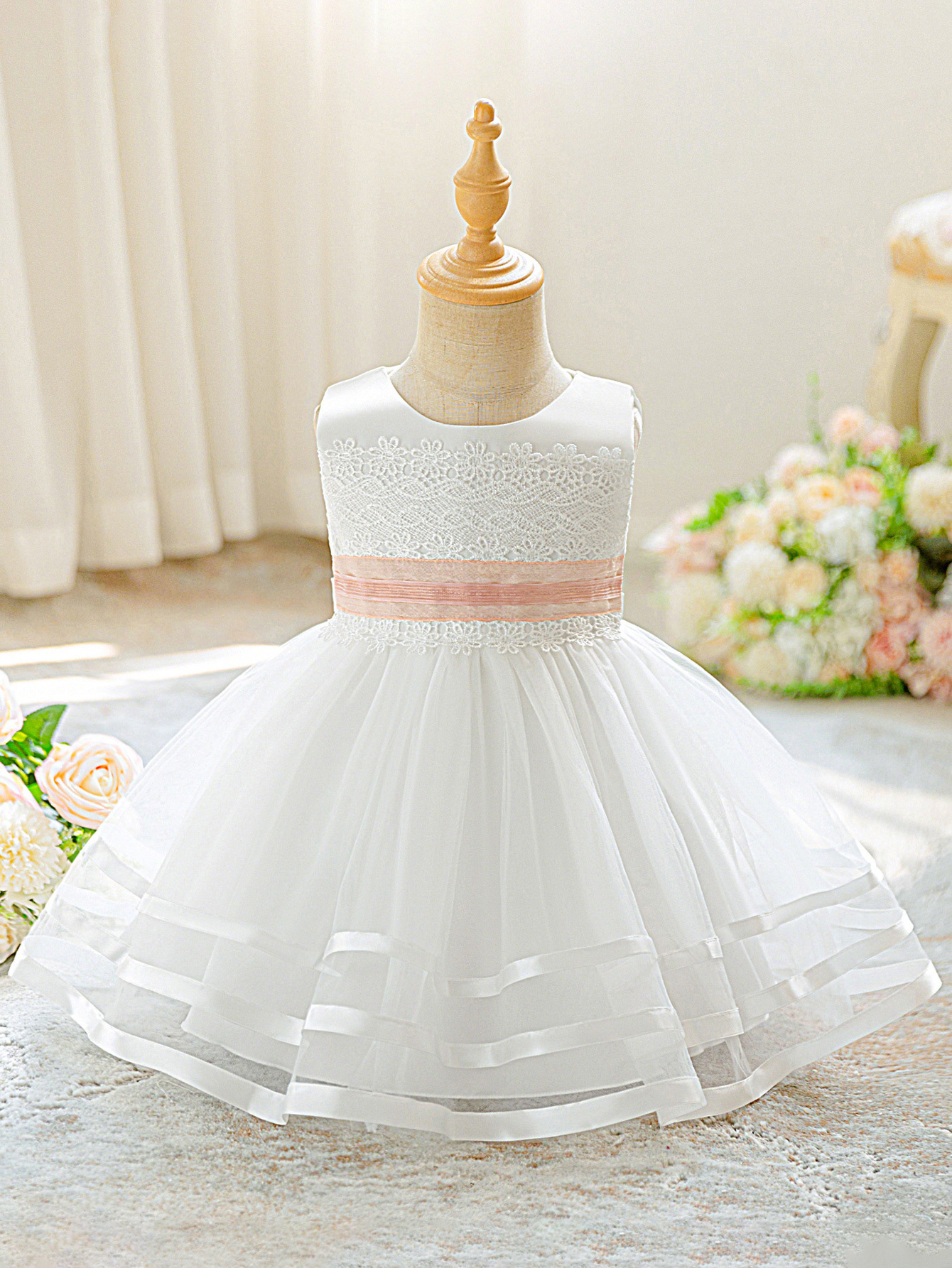 Summer Party Princess Dress (6M-3Y)