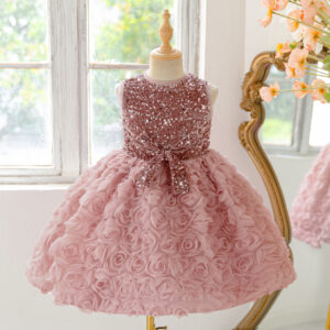 Bow Kids Princess Frock (4Y - 7Y)